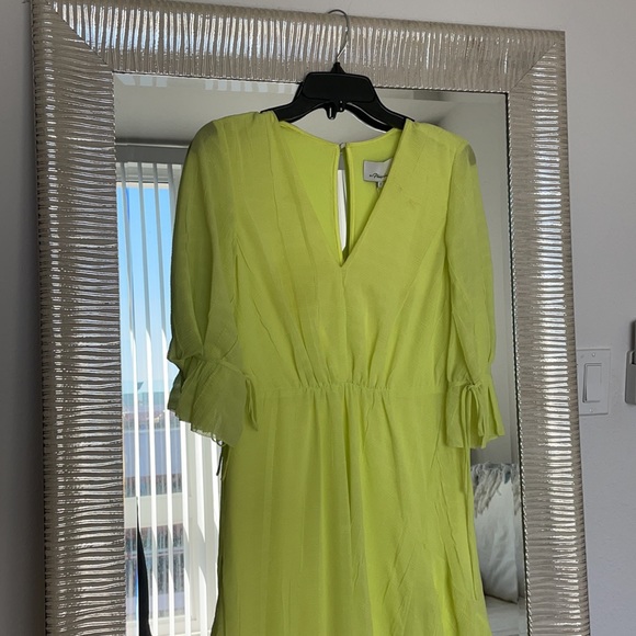 🍋 💚3.1 Phillip Lim neon dress⭐️⭐️⭐️⭐️ - Picture 8 of 17